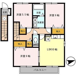 山陽網干駅 徒歩40分 2階の物件間取画像